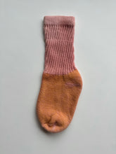 Load image into Gallery viewer, natural dye socks, washed madder root, small
