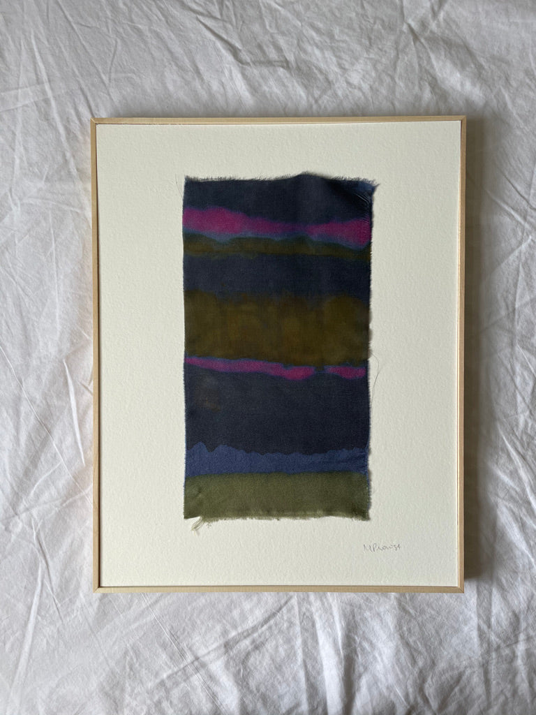 balance - naturally dyed textile