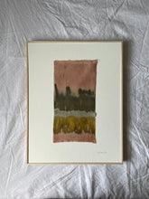 Load image into Gallery viewer, treeline - naturally dyed textile
