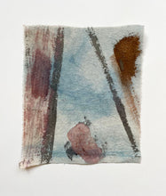 Load image into Gallery viewer, indigo exhaust V - naturally dyed textile
