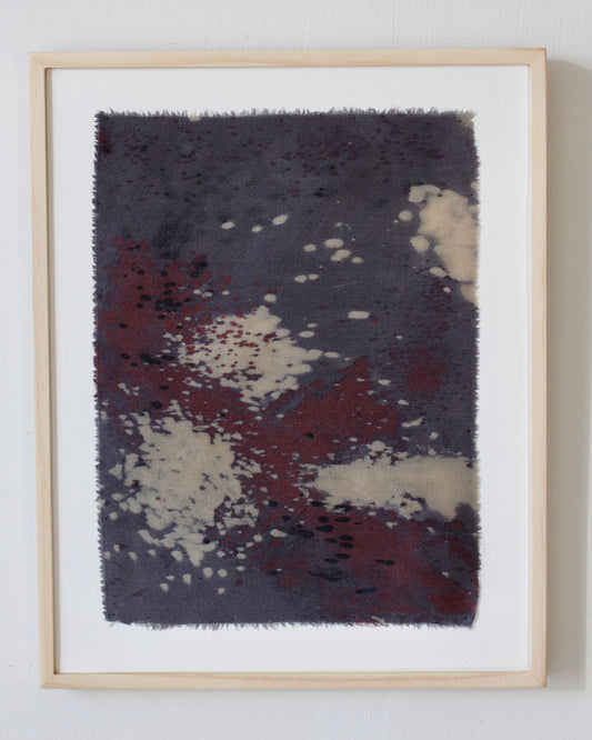 sleepwalk - naturally dyed silk textile