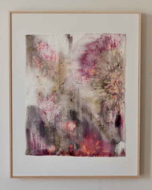 tantrum - naturally dyed silk textile