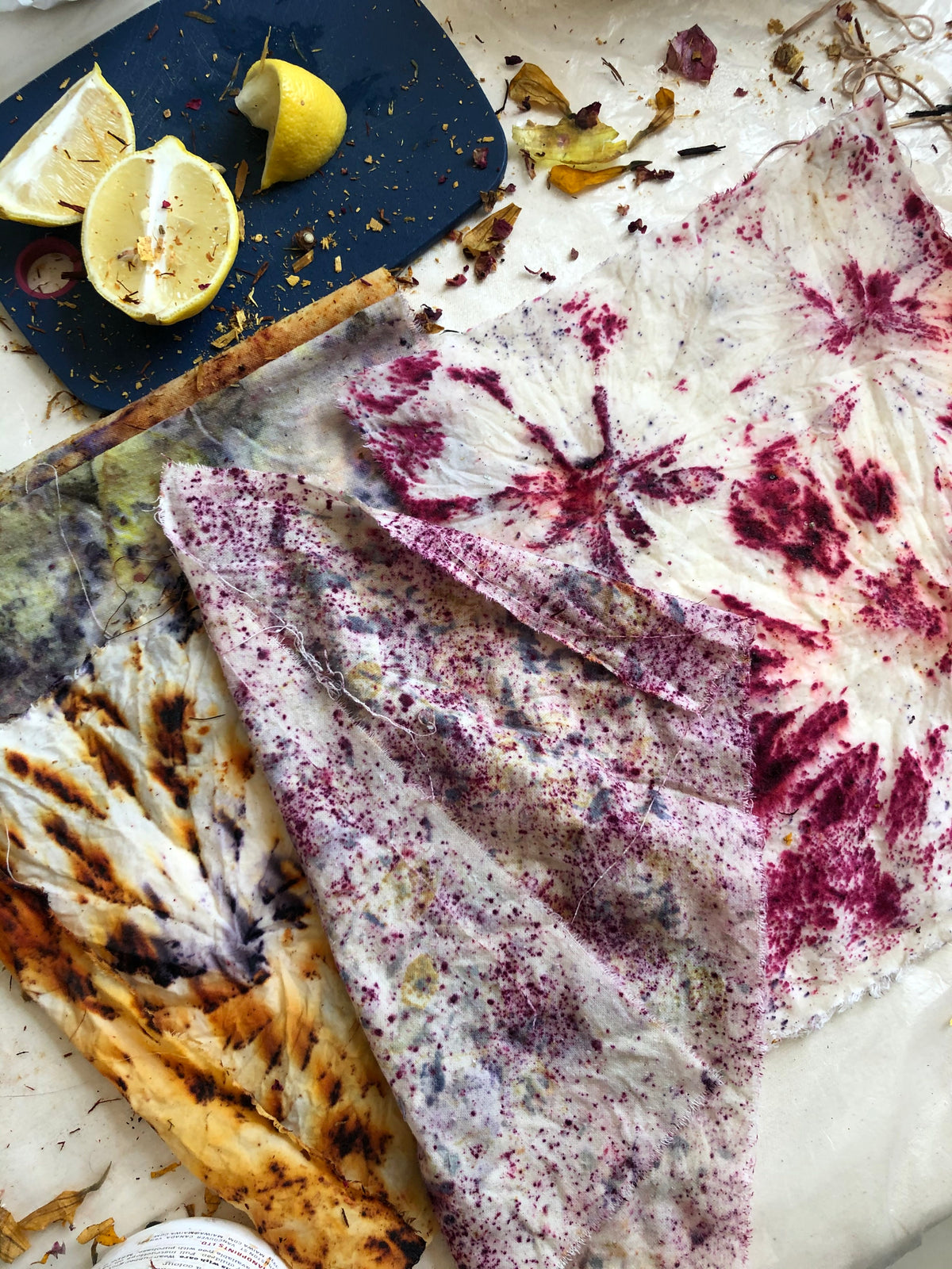 bundle dyeing: natural dyes virtual workshop - aug 1 & 2 2020
