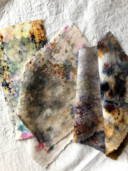 bundle dyeing: natural dyes virtual workshop - dec 12 & 13 2020