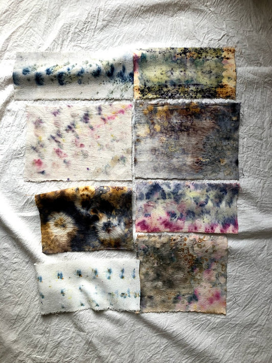 bundle dyeing: natural dyes virtual workshop - dec 12 & 13 2020