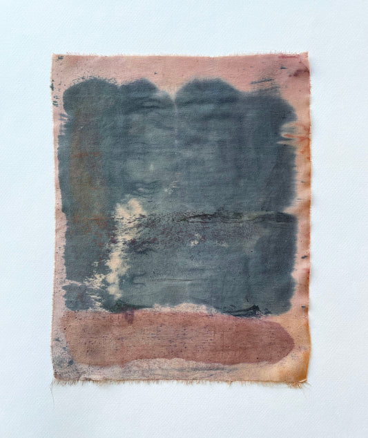 fleeting - naturally dyed textile