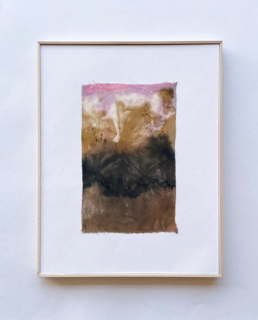 turmoil - naturally dyed textile