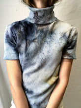 Load image into Gallery viewer, naturally dyed cotton turtleneck sweater
