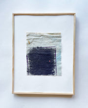Load image into Gallery viewer, indigo exhaust III - naturally dyed textile

