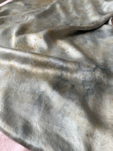 Load image into Gallery viewer, naturally dyed silk pillowcase - tide pool
