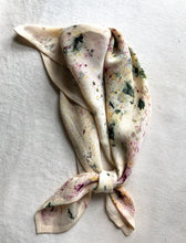 Load image into Gallery viewer, naturally dyed silk scarf - confetti
