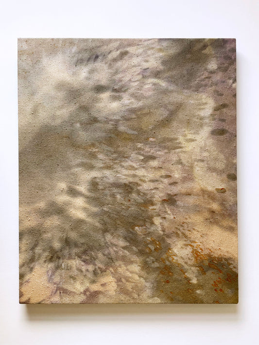 swamp I - naturally dyed textile