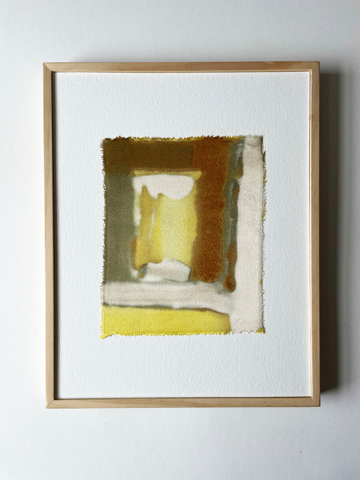 dandelion - naturally dyed textile