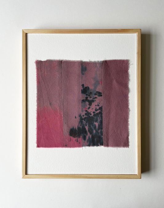 water panels 1 - naturally dyed textile