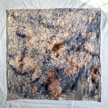 Load image into Gallery viewer, naturally dyed silk scarf - desert sky
