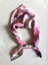 Load image into Gallery viewer, naturally dyed silk scarf - cosmos
