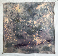 Load image into Gallery viewer, naturally dyed silk scarf - desert camo
