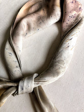 Load image into Gallery viewer, naturally dyed silk scarf - sand storm
