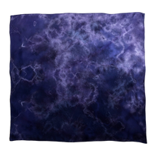 Load image into Gallery viewer, naturally dyed scarf - dark amethyst
