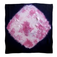 Load image into Gallery viewer, naturally dyed scarf - marble eclipse
