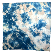 Load image into Gallery viewer, naturally dyed scarf - tidal ponds
