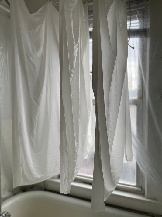 ***TEMPORARILY OUT OF STOCK***pre-scoured and mordanted silk charmeuse, sold by the yard