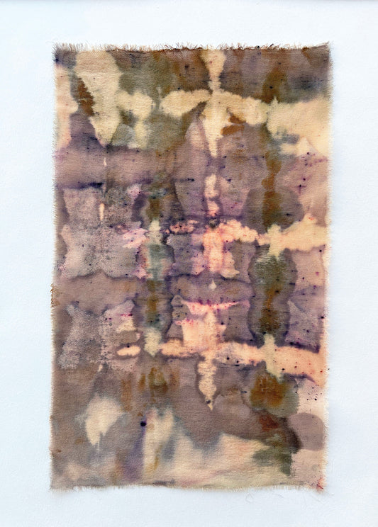 panes - naturally dyed textile