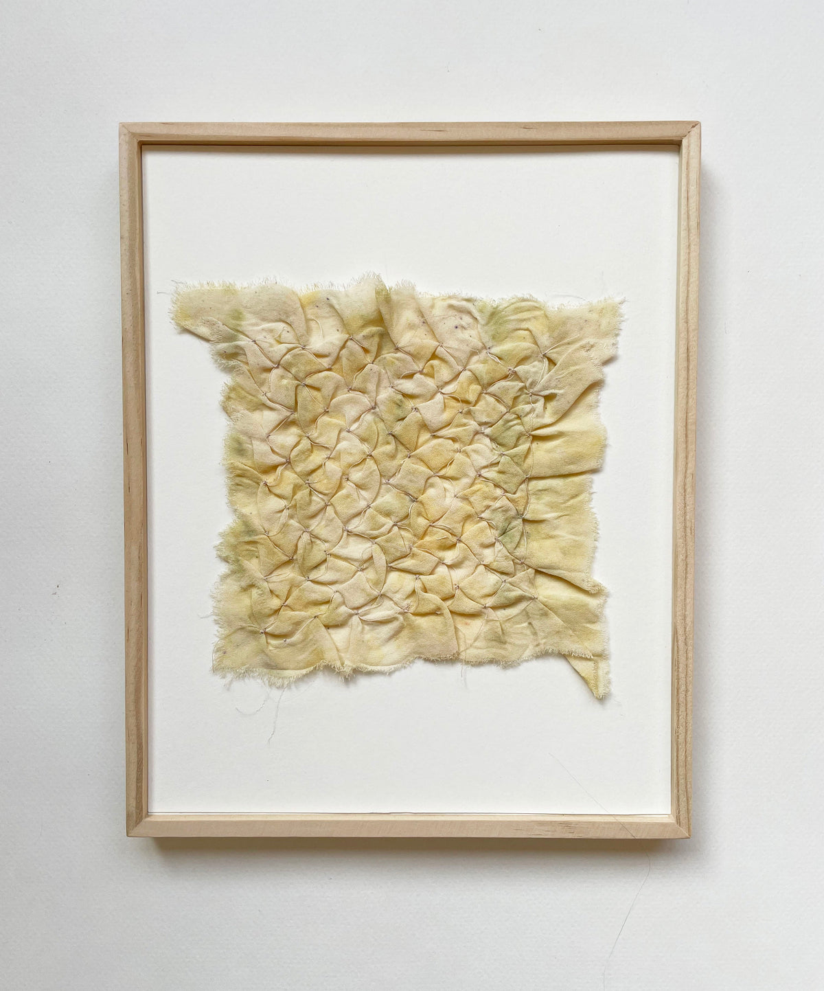 squash - naturally dyed textile