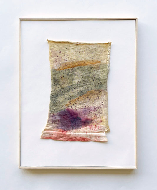 summer harvest - naturally dyed textile