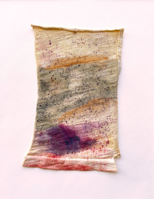 summer harvest - naturally dyed textile