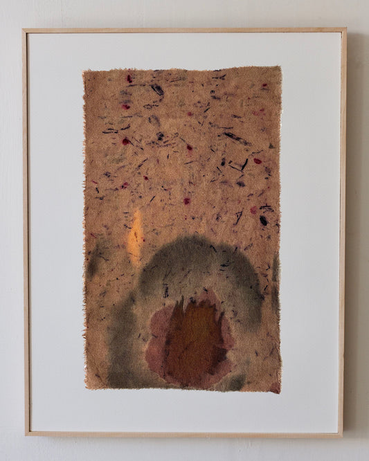 bonfire - naturally dyed textile