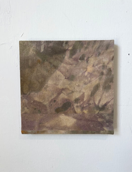swamp II - naturally dyed textile