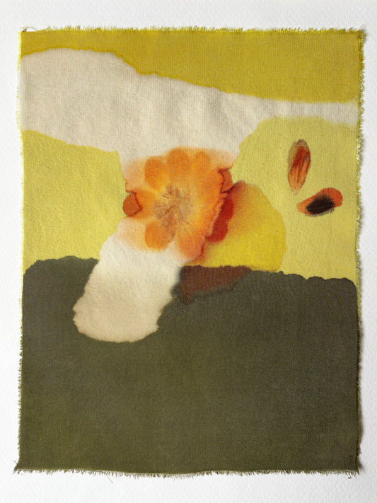 golden hour - naturally dyed textile
