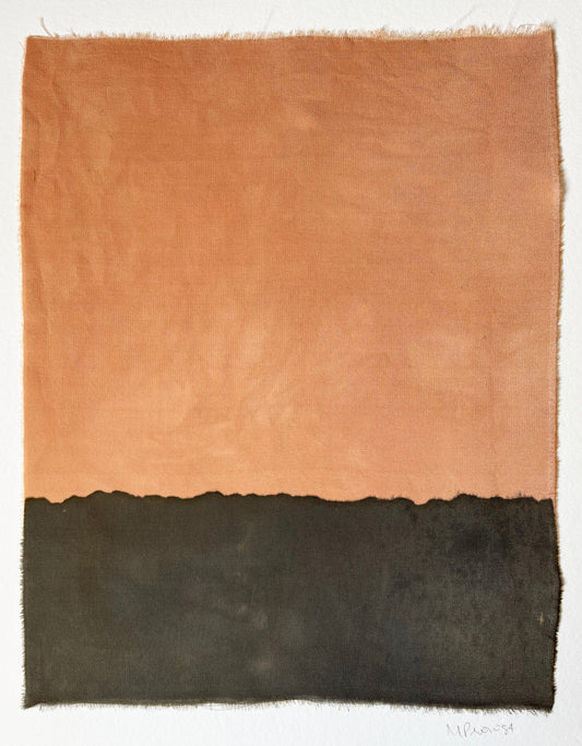 grounded - naturally dyed textile