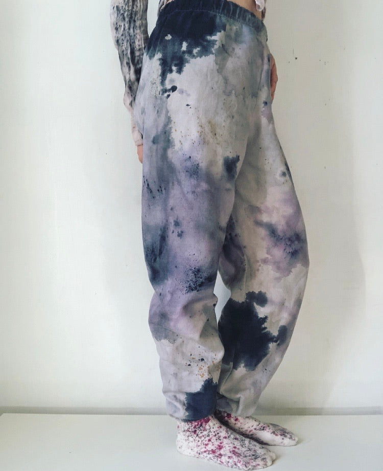 naturally dyed cotton sweatpants