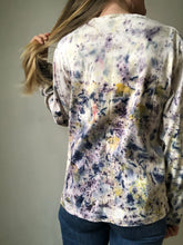 Load image into Gallery viewer, naturally dyed long sleeve cotton tee
