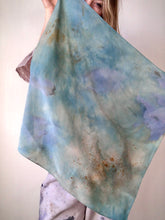 Load image into Gallery viewer, naturally dyed scarf - offshore
