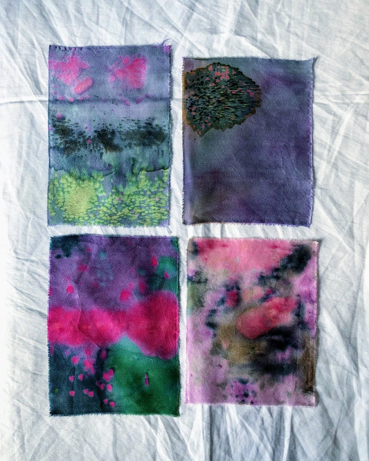 winter blues & painting with pH - natural dyes virtual workshop - mar 27 & 28 2021