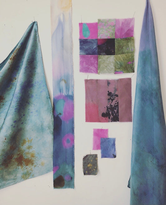 winter blues & painting with pH - natural dyes virtual workshop - mar 27 & 28 2021
