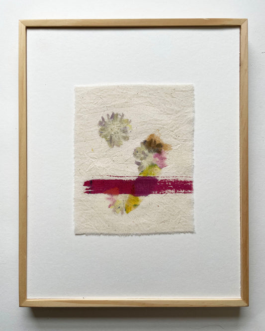 meta - naturally dyed textile