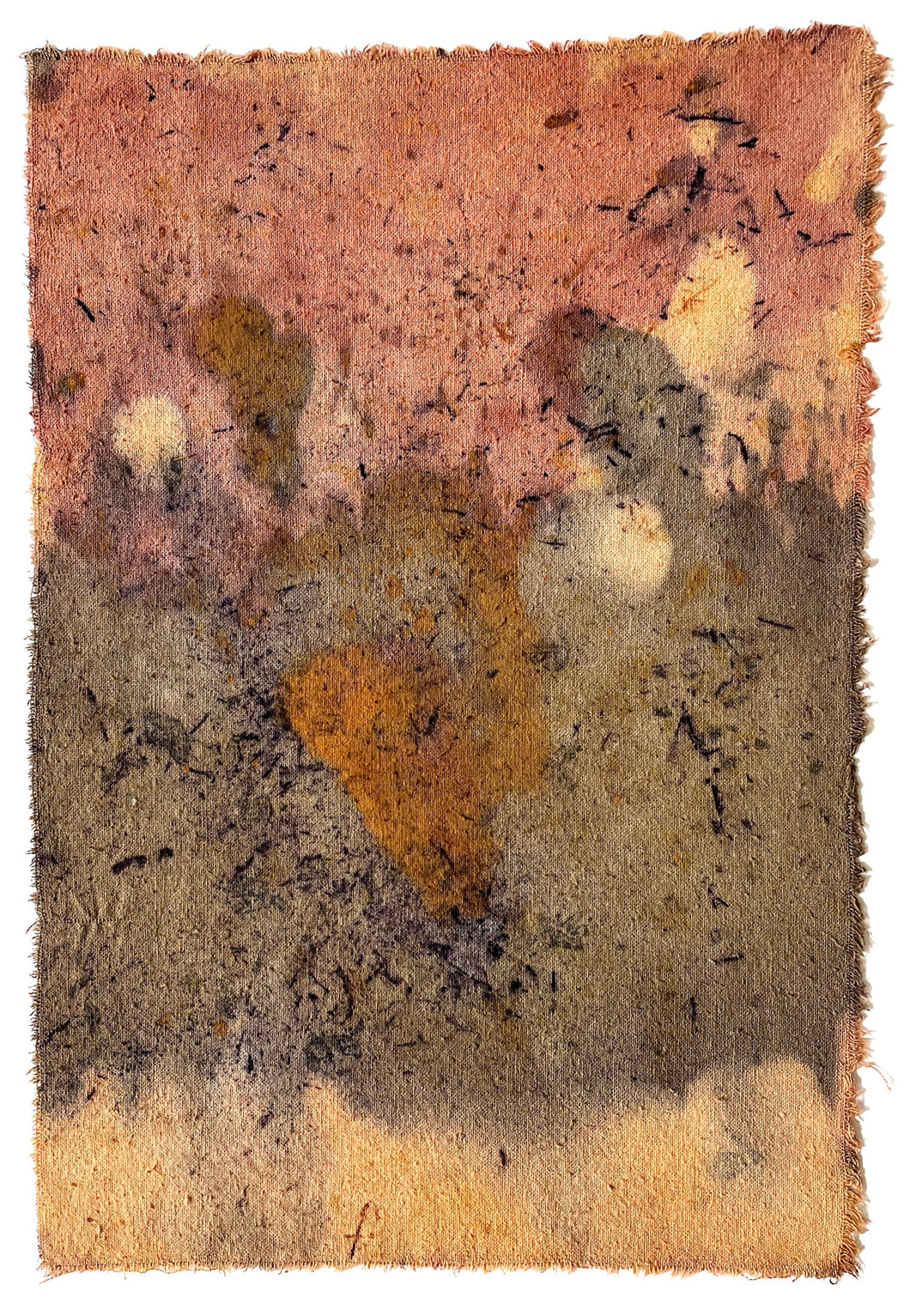 sediment - naturally dyed textile