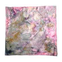 Load image into Gallery viewer, naturally dyed scarf - oil spill

