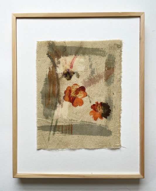 remnants - naturally dyed textile
