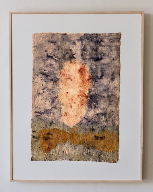 seascape 5 - naturally dyed textile