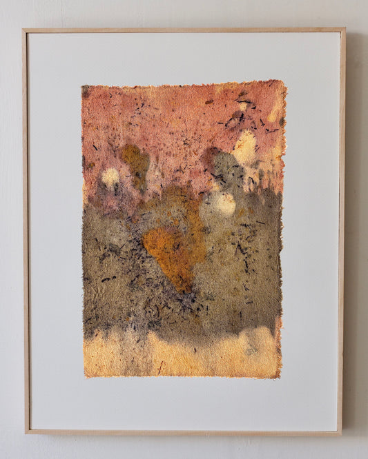 sediment - naturally dyed textile