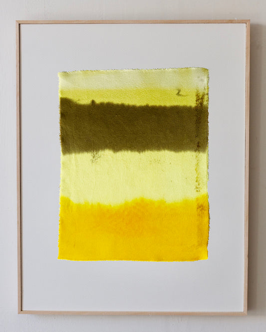 daffodil - naturally dyed textile