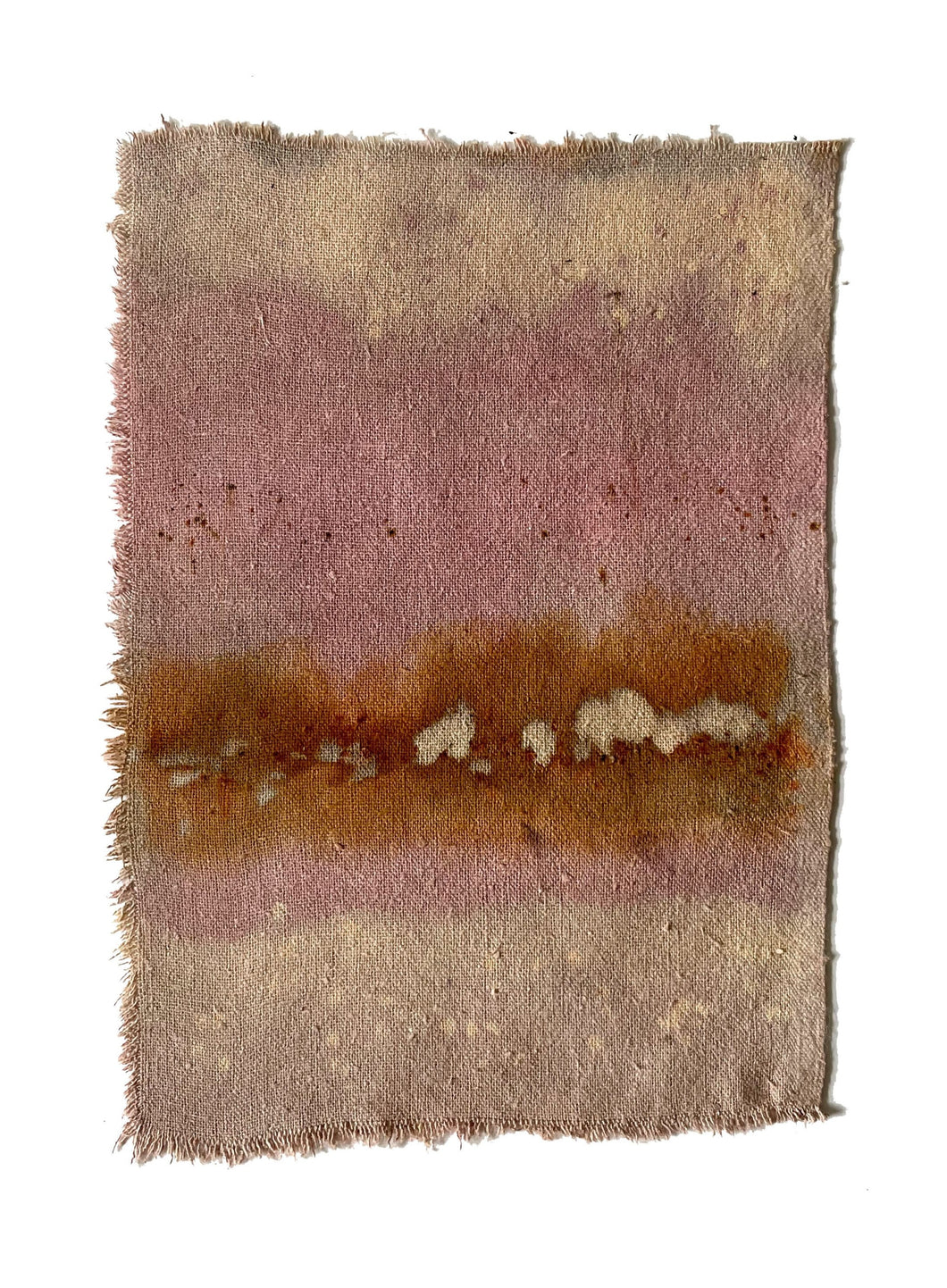 seascape 3 - naturally dyed textile