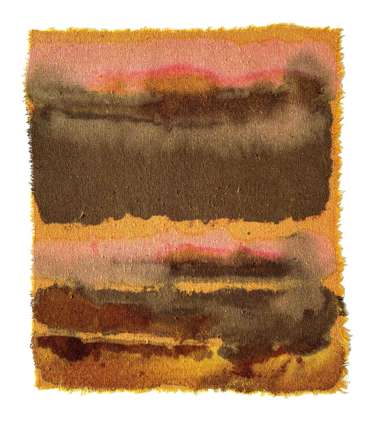 horizon - naturally dyed textile